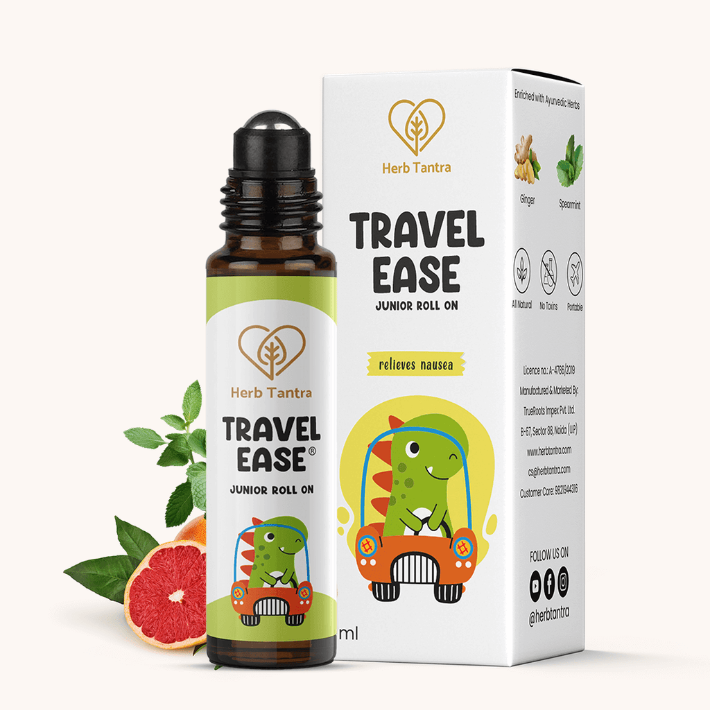 Travel Ease Junior Roll On for Kids for Natural Relief – Herb Tantra