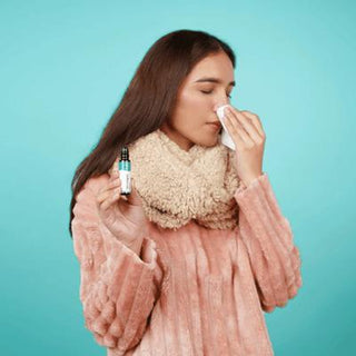 cold flu blocked nose
