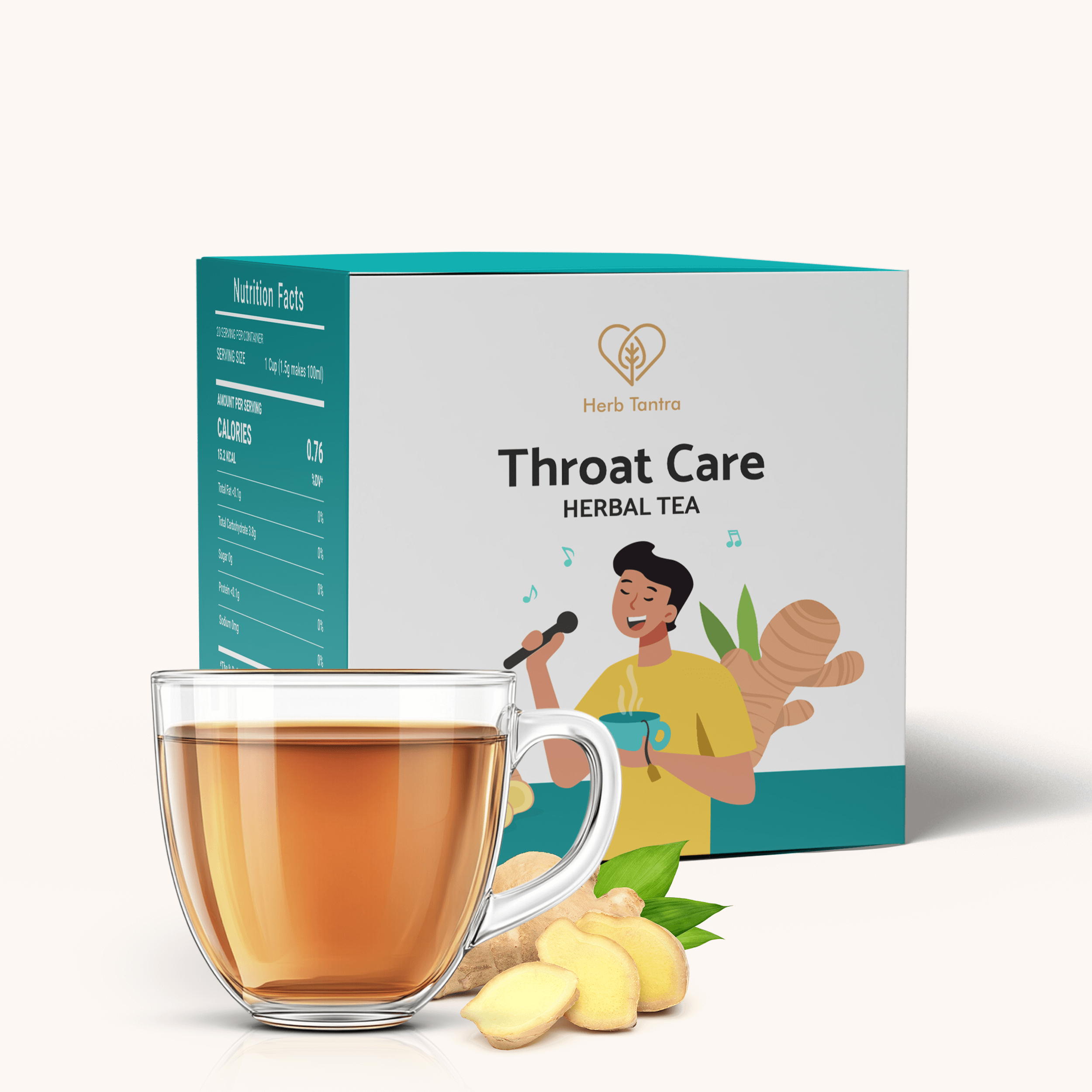 Throat Care  Herbal Tea