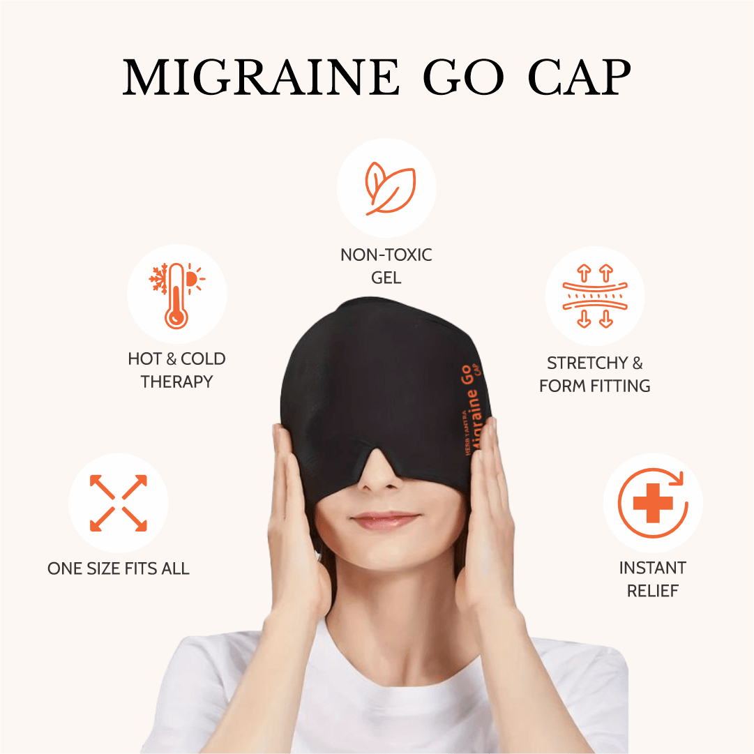 Migraine Go Cap: Natural Headache Relief Herb Tantra